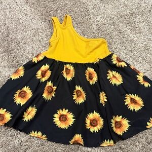 Sunflower Delight Kids Dress
